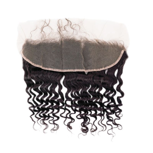Deep Wave 13x4 Transparent Lace Frontal